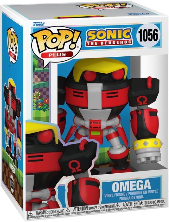 Cover for Pop Plus Sonic the Hedgehog · Funko Pop Plus Sonic the Hedgehog E 123 Omega (Funko POP!) (2025)