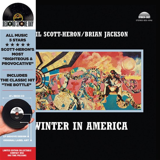 Cover for Gil Scott-Heron &amp; Brian Jackson · Winter In America (CD) [Black Friday 2023 edition] (2024)