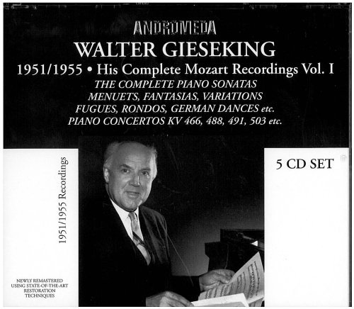 Complete Recordings of Wal - Mozart - Musikk - Andromeda - 3830257450511 - 2012