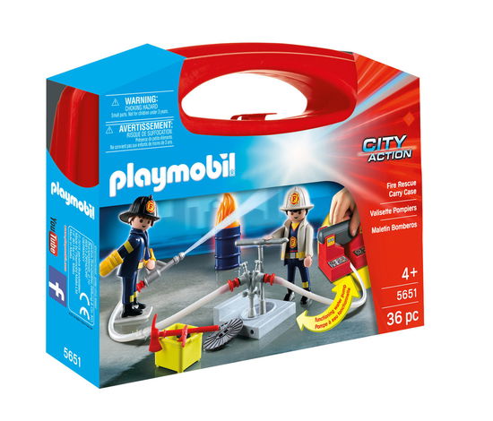 Cover for Playmobil · Fire Rescue Carry Case (MERCH) (2019)