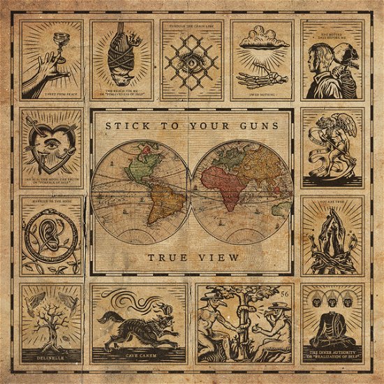 Cover for Stick to Your Guns · True View (Transparent Red) (LP) (2021)
