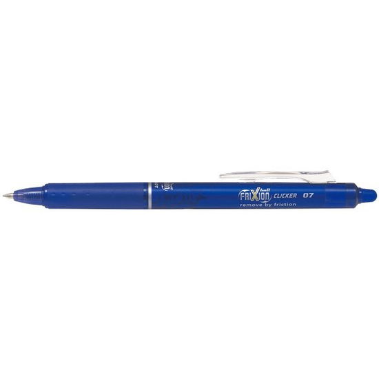 Pilot Frixion â Clicker balpen 0.7mm â blauw â 1 stuks - Pilot - Produtos - - 4902505417511 - 4 de janeiro de 2017