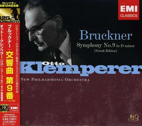 Bruckner:Symphony No.9 /Nowak Edition - Otto Klemperer - Musiikki - TOSHIBA - 4988006877511 - keskiviikko 20. tammikuuta 2010
