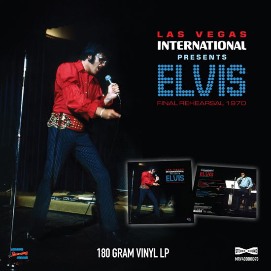 Las Vegas International Presents Elvis - Final Rehearsals 1970 - Elvis Presley - Musik - MEMPHIS - 5024545943511 - 26. november 2021