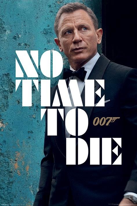 Cover for James Bond: Pyramid · No Time To Die - Azure Teaser (Poster Maxi 61X91,5 Cm) (MERCH)