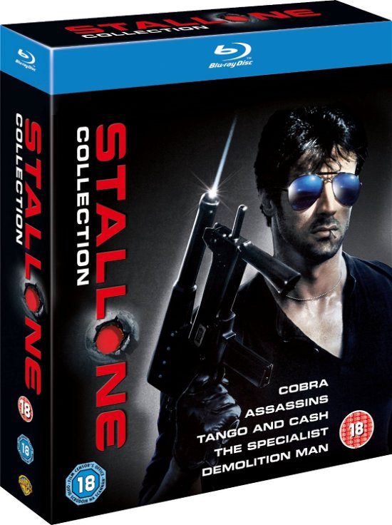 Cover for Stallone Collection · Stallone - Cobra / Assassins / Tango And Cash / The Specialist / Demolition Man (Blu-ray) (2012)