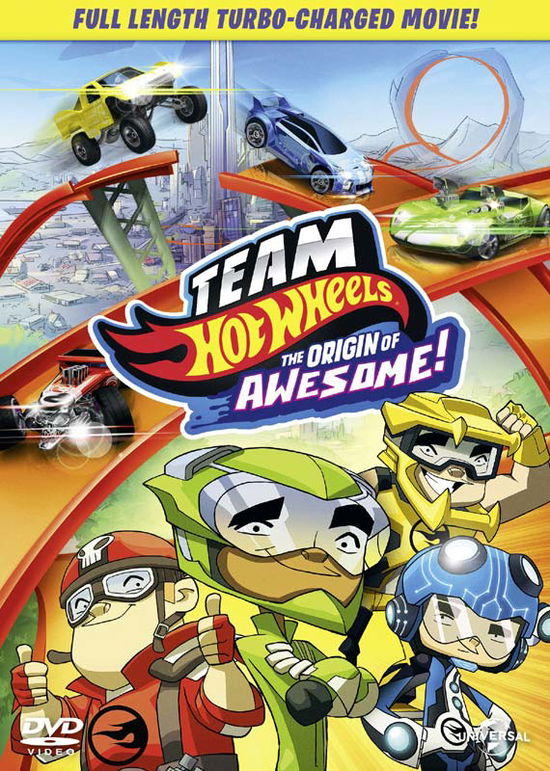 Cover for Team Hot Wheels - The Origin Of Awesome (DVD) (2014)