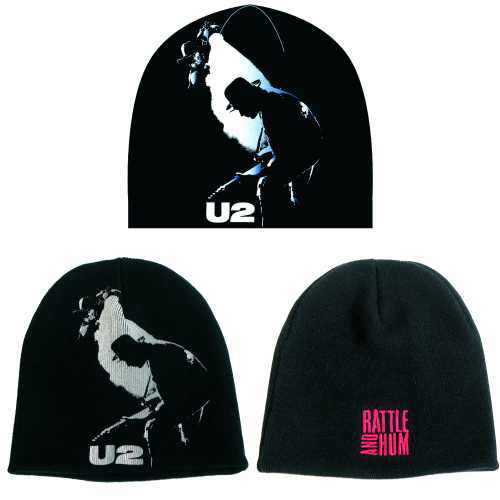 U2 Unisex Beanie Hat: Rattle & Hum - U2 - Merchandise - ROCK OFF - 5055295314511 - 23. Januar 2012