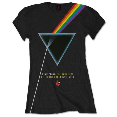 Cover for Pink Floyd · Pink Floyd Ladies Tee: Dark Side of the Moon (CLOTHES) [size L] [Black - Ladies edition]