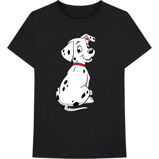 Cover for 101 Dalmatians · 101 Dalmatians Unisex T-Shirt: Dalmatian Pose (Black) (T-shirt) [size M] [Black - Unisex edition] (2020)