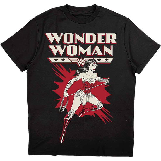 DC Comics Unisex T-Shirt: Wonder Woman Explosion - DC Comics - Merchandise -  - 5056368660511 - 