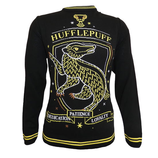 Harry Potter Sweatshirt Christmas Jumper Hufflepuf - Harry Potter - Produtos -  - 5056463457511 - 25 de outubro de 2022