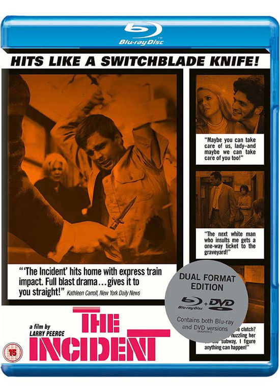 The Incident Blu-Ray + - THE INCIDENT Eureka Classics Dual Format Bluray  DVD - Films - Eureka - 5060000703511 - 12 augustus 2019