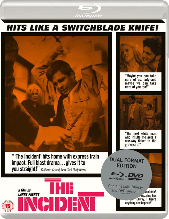 The Incident Blu-Ray + - THE INCIDENT Eureka Classics Dual Format Bluray DVD - Filmes - Eureka - 5060000703511 - 12 de agosto de 2019