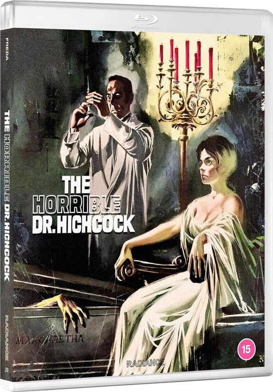 Cover for The Horrible Dr Hichcock BD · The Horrible Dr Hichcock (Blu-ray) (2024)