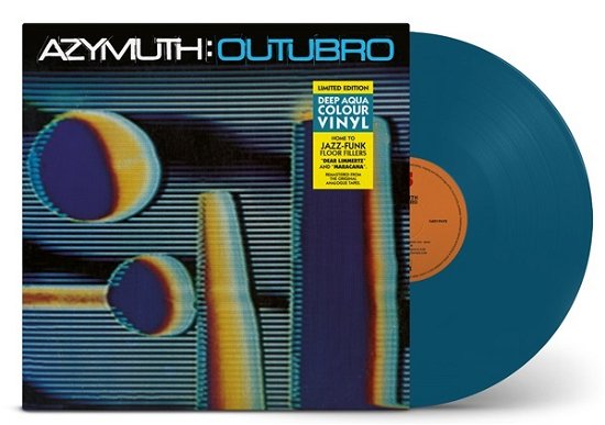 Cover for Azymuth · Outubro (LP) [Deep Aqua Blue Colour Vinyl edition] (2024)