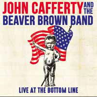 Cover for Cafferty John and Beaver Brown Band · Live at the Bottom Line (CD) (2017)