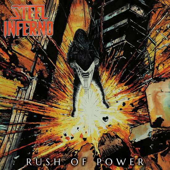 Cover for Steel Inferno · Rush of Power (Black Vinyl) (LP) (2024)