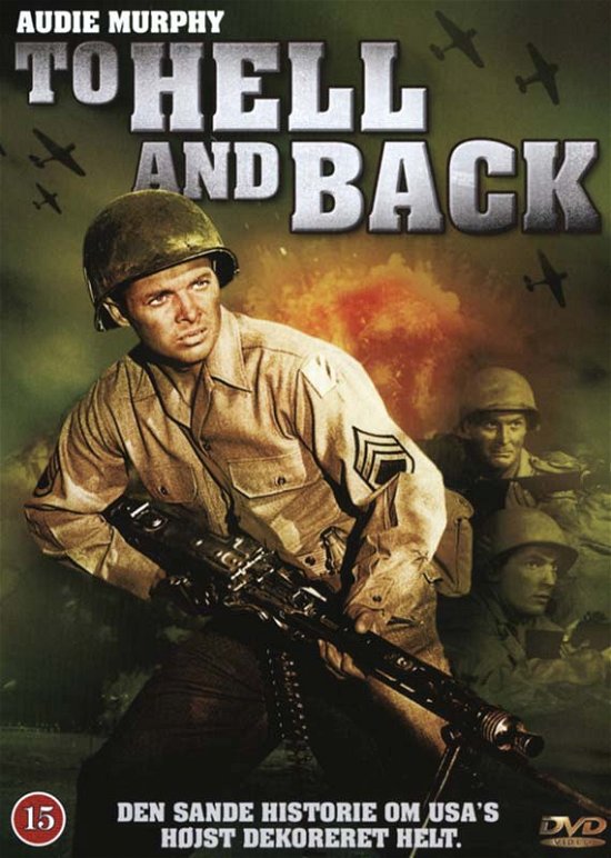 Cover for To Hell and Back · Helvede retur (1955) (DVD) (DVD) (2023)