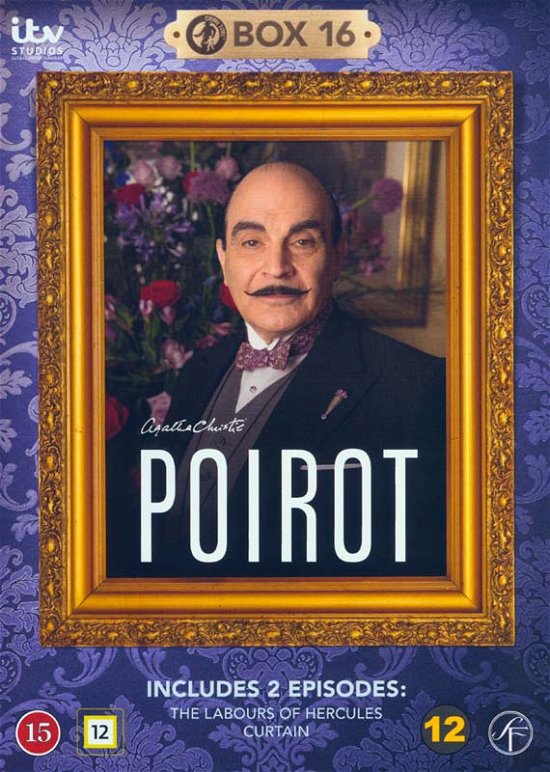 Cover for Agatha Christie · Poirot Box 16 (DVD) (2016)
