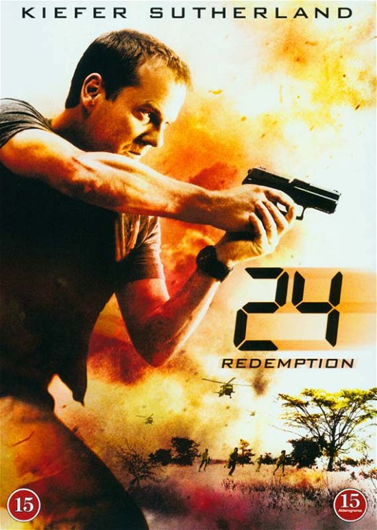 Cover for 24 Timer · Redemption (DVD) (2016)