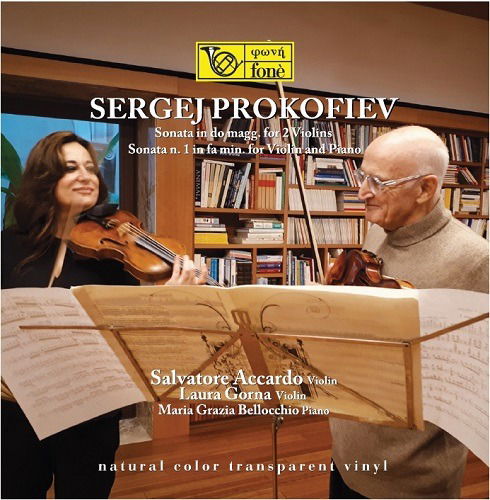 Cover for Prokofiev / Accardo / Gorna / Bellocchio · Prokofiev: Sonata in Do Magg for 2 Violin (LP) (2022)