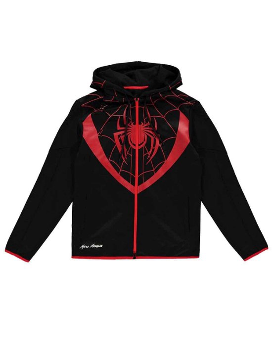 Cover for Marvel: Spider-Man · Miles Morales - The New Suit Black (Felpa Con Cappuccio Unisex Tg. XL) (MERCH)