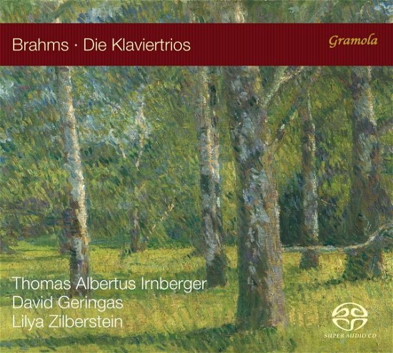 Cover for Irnberger / Geringas · Johannes Brahms: The Piano Trios (CD) (2022)