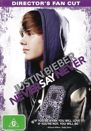 Justin Bieber-never Say Never -dvd- -region 4- - Justin Bieber - Movies -  - 9324915088511 - 