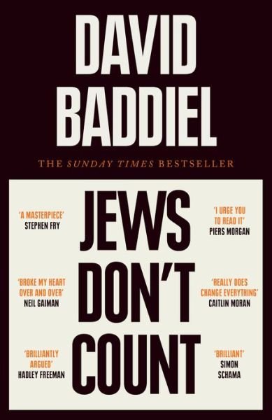Jews Don’t Count - David Baddiel - Bøger - HarperCollins Publishers - 9780008399511 - 3. februar 2022