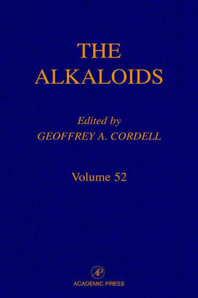 Cover for Geoffrey a Cordell · Chemistry and Biology - The Alkaloids (Inbunden Bok) (1998)