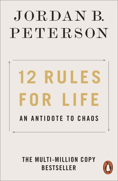 Cover for Jordan B. Peterson · 12 Rules for Life: An Antidote to Chaos (Pocketbok) (2019)