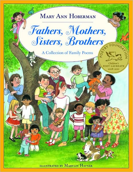 Cover for Mary Ann Hoberman · Fathers, Mothers, Sisters, Brothers: a Collection of Family Poems (Reading Rainbow Book) (Paperback Book) (2001)