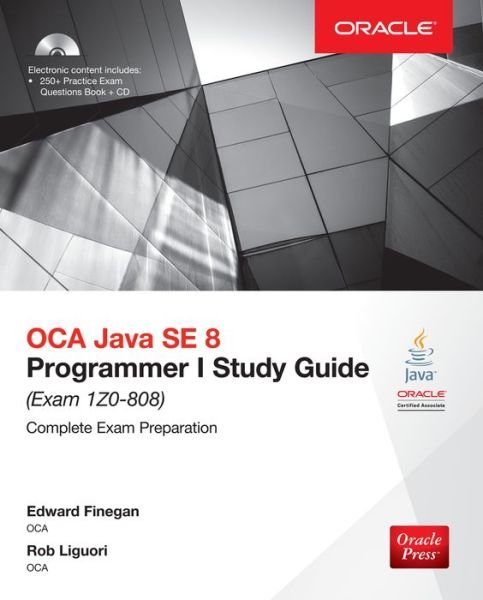 Cover for Edward Finegan · OCA Java SE 8 Programmer I Study Guide (Exam 1Z0-808) (Buch) (2015)