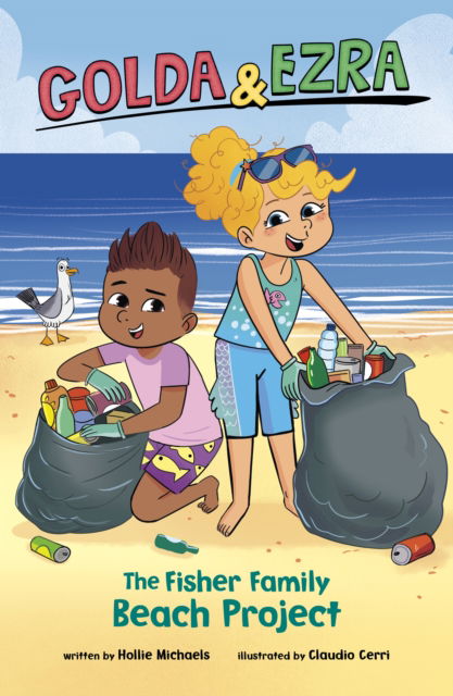 Cover for Hollie Michaels · The Fisher Family Beach Project - Golda &amp; Ezra (Paperback Book) (2025)