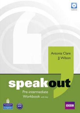 Speakout. Pre-interm.Workbook+Key+CD - Antonia Clare - Books - Pearson Education Limited - 9781408259511 - January 14, 2011