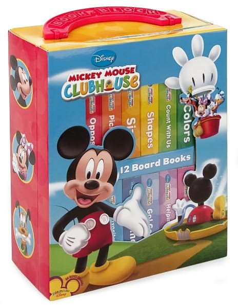 Cover for Pi Kids · M1l My First Library Mickey Mouse (Gebundenes Buch) [Nov edition] (2014)