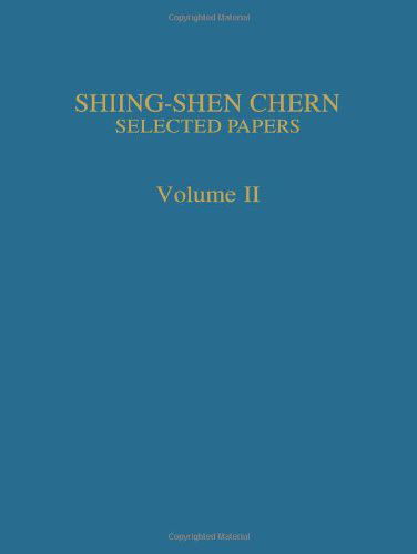 Cover for Shiing-Shen Chern · Selected Papers Volume Ii (Paperback Book) (1989)