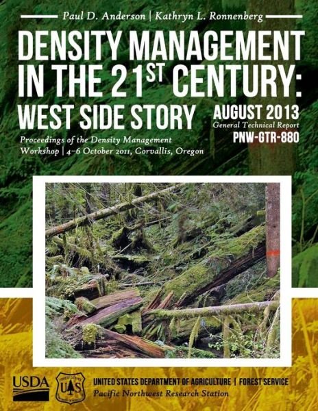 Cover for United States Department of Agriculture · Density Management in the 21st Century: West Side Story (Taschenbuch) (2015)