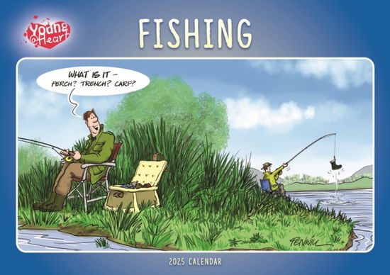 Cover for Carousel Calendars · Fishing, Young At Heart A4 Calendar 2025 (Kalender) (2024)