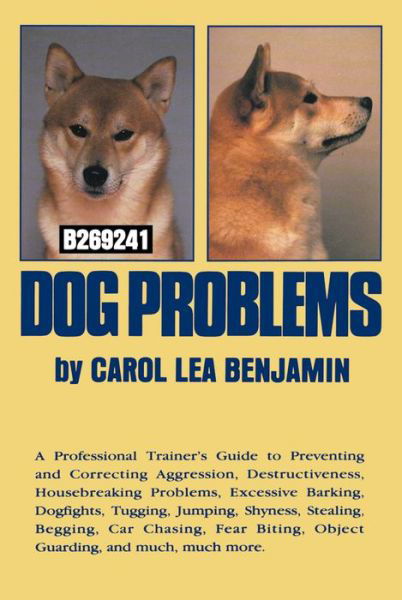 Cover for Carol Lea Benjamin · Dog Problems (Paperback Book) (1989)