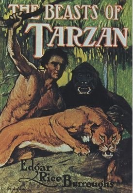 Cover for Edgar Rice Burroughs · The Beasts of Tarzan (Hardcover Book) (2021)