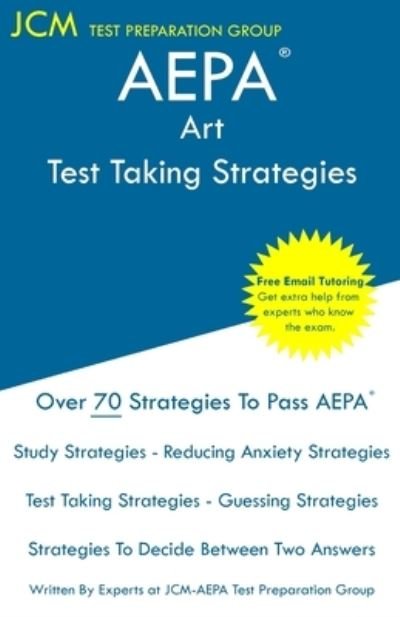 Cover for Jcm-Aepa Test Preparation Group · AEPA Art - Test Taking Strategies (Paperback Book) (2019)