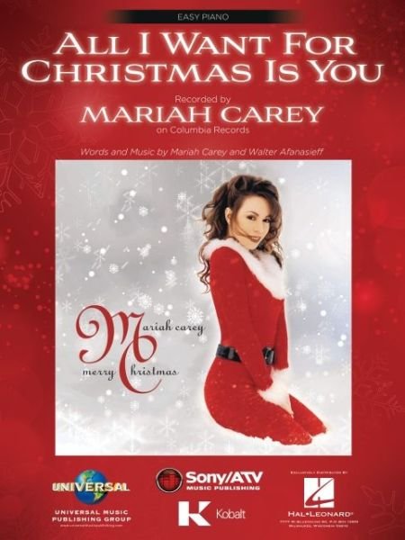 All I Want for Christmas Is You - Mariah Carey - Böcker - Leonard Corporation, Hal - 9781705121511 - 1 september 2020