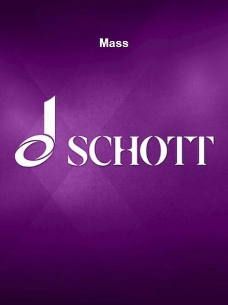 Mass a Cappella Satb - Howard Shore - Bøger - Schott Musik International GmbH & Compan - 9781705147511 - 1. juni 2022