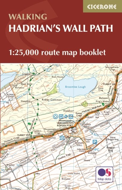 Hadrian's Wall Path Map Booklet: 1:25,000 OS Route Mapping - Mark Richards - Bücher - Cicerone Press - 9781786311511 - 4. August 2023