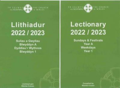 Cover for Ritchie Craven · Llithiadur yr Eglwys yng Nghymru 2022-2023 / Church in Wales Lectionary 2022-2023 (Paperback Book) [Bilingual edition] (2022)