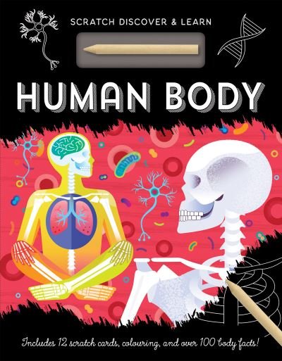 Cover for Susan Mayes · Human Body - Scratch, Discover &amp; Learn (Hardcover Book) (2022)