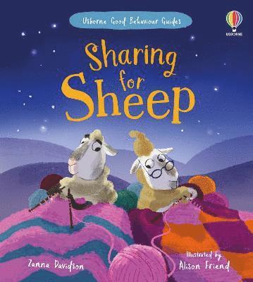 Cover for Zanna Davidson · Sharing for Sheep: A kindness and empathy book for children - Usborne Rhyming Stories (Hardcover bog) (2023)