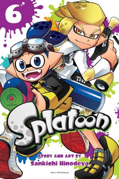 Cover for Sankichi Hinodeya · Splatoon, Vol. 6 - Splatoon (Taschenbuch) (2019)